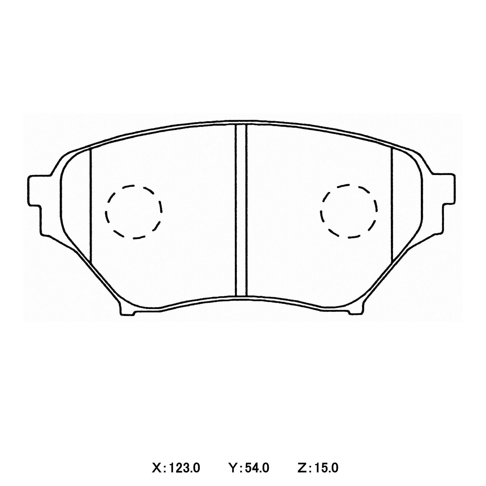 WinmaX W7 Race Brake Pads Mazda MX5 NB8B