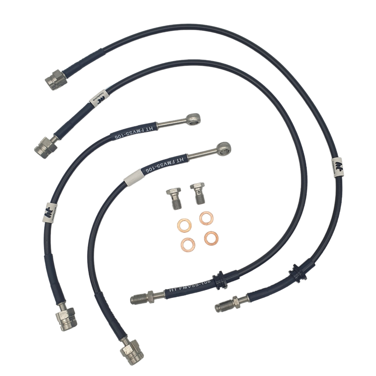 Audi RS3 (8Y Chassis) Hosetechnik Braided Brake Hose Kit - HoseTechnik