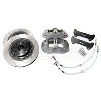 Alcon 4-Piston CRB343 Caliper Upgrade Kit 326x30mm w/DBA T3 Discs - Subaru WRX/STI/Forester/BRZ/Toyota 86