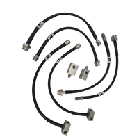 BMW 5 Series E34 518 Touring R Disk Hosetechnik Braided Brake Hose Kit