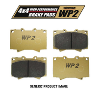 WinmaX WP2 4x4 Heavy Duty Brake Pads Isuzu D4x4 Heavy Duty Brake PadsMax