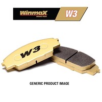 WinmaX W3 Performance Trackday Brake Pads Renault Megane Electric Handbrake 