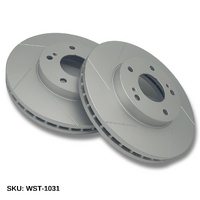 WinmaX WST Performance Slotted Brake Discs Nissan S14,S15, R32 GTS-T, 300ZX Front